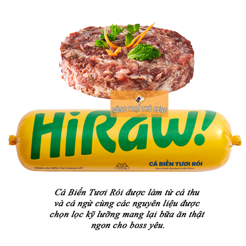  Thịt Tươi Hi RAW (Raw Cat Food) Cho Mèo (Không Chế Biến Lại) 