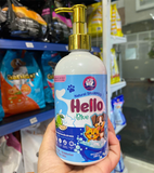  Sữa Tắm Chó Mèo Hello Elite Tinh Dầu Bưởi Tự Nhiên Giúp Khử Mùi Hôi 280g 