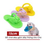  Đồ Chơi Gặm Cho Chó Hình Dép Bằng Dây Thừng 