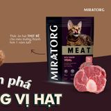  Hạt MIRATORG MEAT Châu Âu Nhập Nga Cho Mèo Trưởng Thành - 750g 