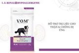  Hạt Cho Chó Hỗ Trợ Trị Bệnh V.O.M - Tăng Sức Khỏe Toàn Diện 1.4kg (Hàn Quốc) 