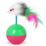  Đồ chơi chuột lật đật cho mèo vui nhộn - nhiều màu 