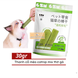  Thanh Cỏ Mèo Catnip Mix Thịt Gà Nội Địa 30gr (6 thanh) K00446 