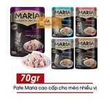  Pate Maria Cao Cấp Cho Mèo Gói 70g (Best Seller Thái Lan) 