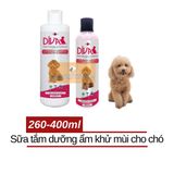  Sữa Tắm DIVA Hồng Dưỡng Ẩm Khử Mùi - Phù Hợp Poodle, Chihuahua, Phốc Sóc, Bichon, 