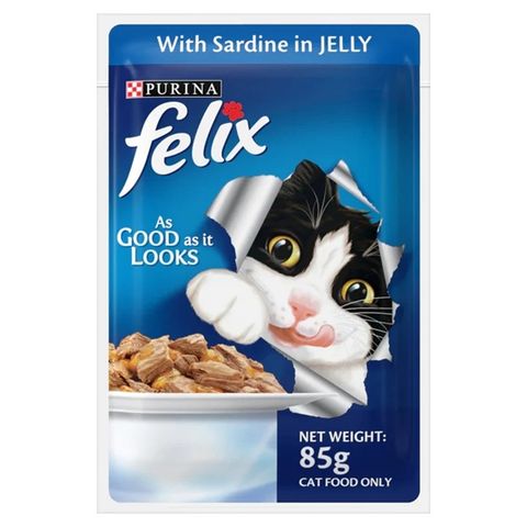  Pate Cho Mèo Cao Cấp Felix Purina (Thái Lan) 70g - Nhiều Vị 