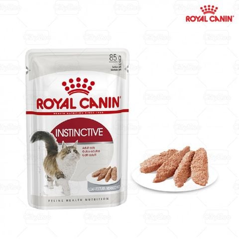  Pate ROYAL CANIN INSTINCTIVE Mèo lớn 85gr - Nhiều loại 