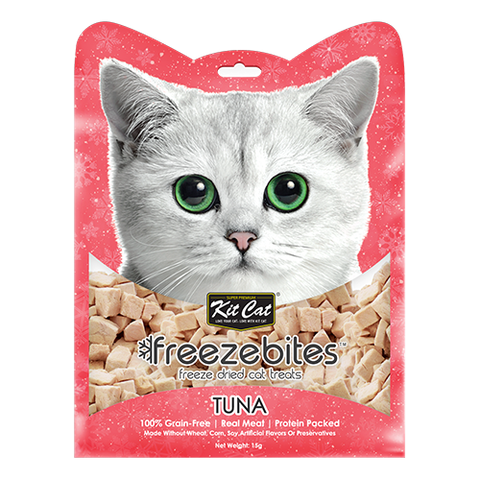  Snack Thịt Sấy Khô Cho Mèo Kitcat Freezebites 15g - Nhiều vị 