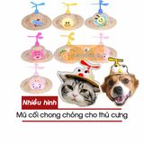  Mũ/Nón Cối Chong Chóng Cho Thú Cưng Vui Nhộn - Nhiều Hình 