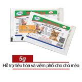  Bột BIO AMCOLI-PLUS Đặc Trị Tiêu Chảy, Viêm Phổi Chó Mèo 10g 