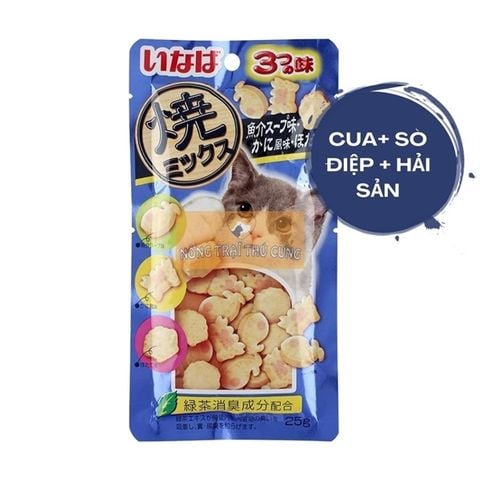  BÁNH THƯỞNG CHO MÈO INABA - 25G 