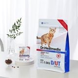  Hạt Cho Mèo Sỏi Thận Tiết Niệu Dr. Healmedix Urinary Tract 1.5kg 