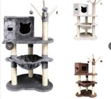 Cat Tree - Nhà Cây Cho Mèo Kèm Trụ Cào Móng Loại Lớn - Nhiều Mẫu Đẹp - 1 ĐỔI 1 LỖI KỸ THUẬT - [Nông Trại Thú Cưng] 