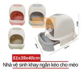  Nhà Vệ Sinh Size Lớn Có Khay Kéo Dưới 