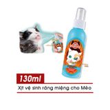  Xịt Vệ Sinh Răng Miệng Mèo - Xịt Thơm Miệng Lee&Webster Hàn Quốc 130ml 