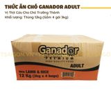  Thùng 4 gói hạt Chó GANADOR ADULT/PUPPY 3kg 
