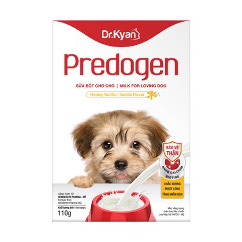  Sữa Bột Dinh Dưỡng Dr.Kyan Predogen Cho Chó Con - 110g/400g 