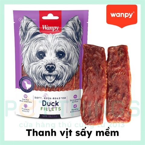  Bánh Thưởng - Xương Gặm Cho Chó Wanpy 100g 