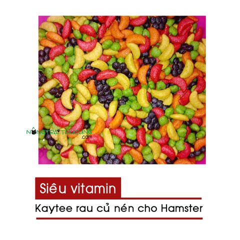  Kaytee cho Hamster rau củ nén, siêu Vitamin - Gói 50gr 