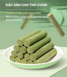  Thanh Cỏ Mèo Vị Gà Tiêu Búi Lông Làm Sạch Răng Mèo 