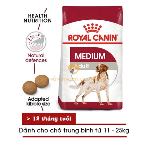  Hạt Chó ROYAL CANIN MEDIUM ADULT - 1/4/10kg 