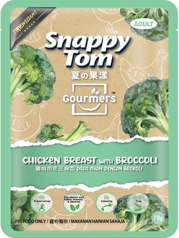  [HOT] Pate Snappy Tom Trái Cây Mix Cá Ngừ Cao Cấp 70g - Đủ 8 Vị 