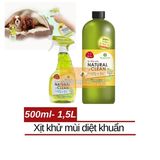  Xịt khử mùi diệt khuẩn Natural Clean - Tiêu diệt 99.9% vi khuẩn, virus,...500ml 