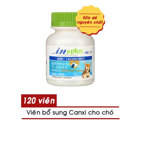  Viên Bổ Sung CANXI Cho Chó IN PLUS CALCIUM (USA) 