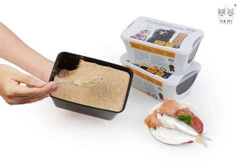  Pate tươi The Pet Chó Mèo 1kg - Nhiều Vị 