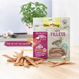  Snack Thưởng - Bánh Thưởng GIMDOG Chó (Dạng Phi Lê) Gói 60G - nhiều vị 