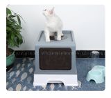  Nhà Vệ Sinh Gấp Gọn 2 Cửa Nhiều Màu Cho Mèo - 45x35x38cm 