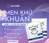  Men Khử Khuẩn, Giảm Mùi Hôi Cát Vệ Sinh CATLIFE - Gói 30gr 