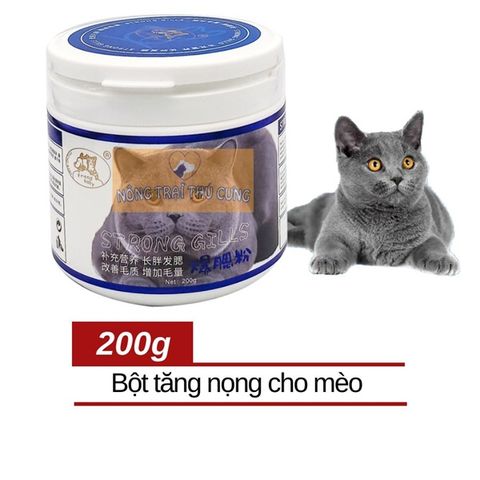  Bột Dinh Dưỡng Tăng Nọng, Tăng Phom Mặt Cho Mèo - 200g 