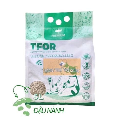  Cát Đậu Nành TFOR PREMIUM Cho Mèo 6L - Nhiều mùi 