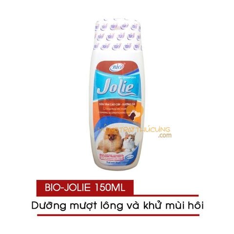  Sữa tắm dưỡng lông, khử mùi hôi Bio Jolie Chó Mèo 