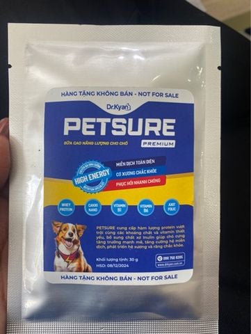  (Mẫu Dùng Thử 30g) Sữa Bột Cao Cấp Cho Mèo Petsure Premium Dr.Kyan 