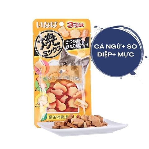  BÁNH THƯỞNG CHO MÈO INABA - 25G 