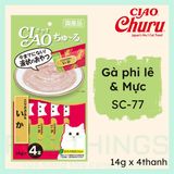  Pate CIAO CHURU nội địa Nhật - Nhập khẩu Thái Lan - nhiều vị 