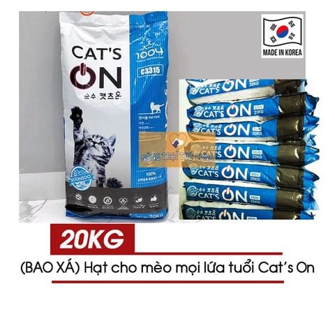  Hạt cho Mèo Cat's On Mọi Lứa Tuổi (Hàn Quốc) 500g/1kg/5kg 