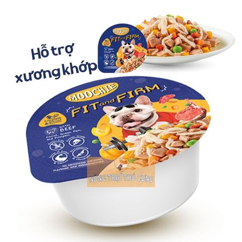  Pate Chó Mọi Lứa Tuổi MooChie Thịt Xào HỦ 85G 