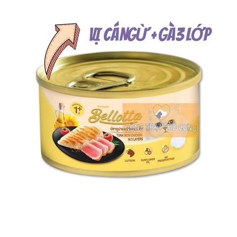  Pate Cho Mèo Bellotta - 85g (Thái Lan) 