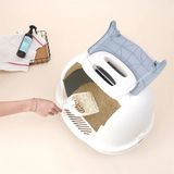  Nhà vệ sinh Mèo size lớn (52x43x41) tặng kèm xẻng - Nhiều màu 
