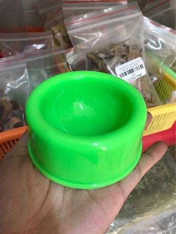  Chén Nhựa Đựng Thức Ăn Cho Hamster, Thỏ, Bọ 