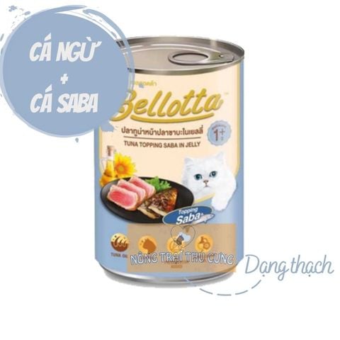  Pate Cho Mèo Bellotta Lon 400g 