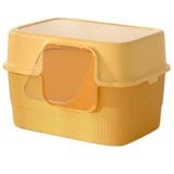  Nhà Vệ Sinh Vuông Cửa Bên Hông Nắp Rời - 52x38x35cm 