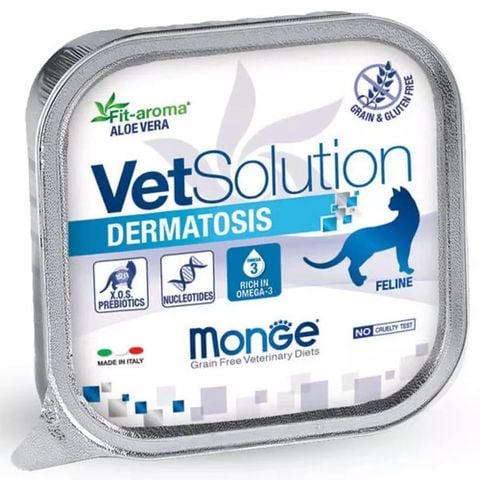  Pate Monge Mèo - Monge Vet Solution Gastrointestinal 100g - Nhiều loại 