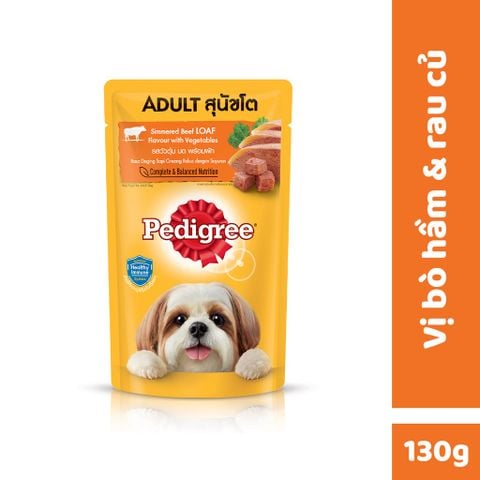  Pate Chó lớn PEDIGREE Adult - 130g - Nhiều vị 