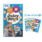  Snack - Bánh Thưởng Mèo INABA JUICY BITES - 11.3g - Nhiều Vị 