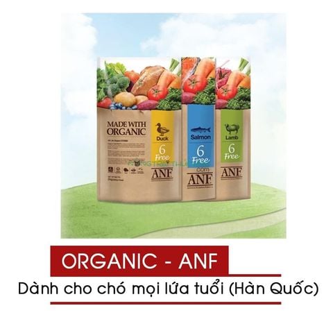  Hạt Chó ANF (6Free) -Hạt hữu cơ Hàn Quốc - 200g/400g/2kg/6kg - Nhiều vị 