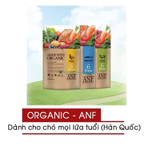  Hạt Mèo ANF (6Free) -Hạt hữu cơ Hàn Quốc - 200g/2kg/6kg - Nhiều vị 